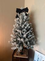 Kerstboom met sneew en gekleurde lichtjes, Ophalen, Gebruikt