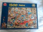 Jan van haasteren puzzel DE HONDENSHOW 1500 st. No 13035, Ophalen of Verzenden, 500 t/m 1500 stukjes, Zo goed als nieuw
