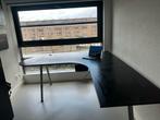 Bureau 2x2m, hoogte verstelbaar, bruin, direct ophalen, Huis en Inrichting, Ophalen, In hoogte verstelbaar, Gebruikt, Bureau