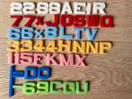 Letters, cijfers en rekentekens vintage, Verzamelen, Ophalen of Verzenden, Gebruikt