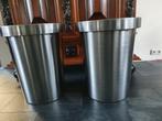 1 rvs bloempot bloembak vaas, Ophalen, Overige materialen, Overige kleuren, 50 tot 75 cm