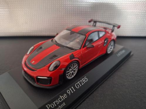 Porsche 911 GT2 RS Weissach 2018 Schaal 1:43, Hobby en Vrije tijd, Modelauto's | 1:43, Nieuw, Auto, MiniChamps, Ophalen of Verzenden