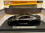Maisto Audi R8 GT matzwart nieuw 1:18, Ophalen of Verzenden, Nieuw, Auto, Maisto