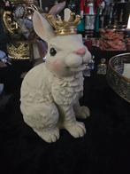 Schattig Konijnenbeeld met Kroon, Diversen, Ophalen of Verzenden, Nieuw