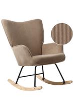 Rocking chair, Huis en Inrichting, Stoelen, Ophalen, ., Bruin, Eén