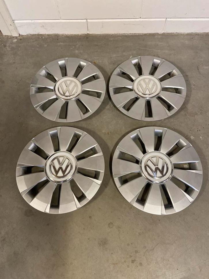 VW Up! Wieldoppen 15 inch (2011-2017) - Set van 4, Auto diversen, Wieldoppen, Gebruikt, Ophalen