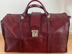 Vintage bordeauxrode grote tas, 40 tot 60 cm, Gebruikt, 20 tot 30 cm, Minder dan 35 cm