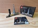 Lego Architecture 21044 Paris, Kinderen en Baby's, Speelgoed | Duplo en Lego, Ophalen of Verzenden, Zo goed als nieuw, Complete set