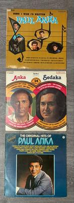 3x Paul Anka LP (1 met Neil Sedaka), Ophalen, 1960 tot 1980, Gebruikt, 12 inch