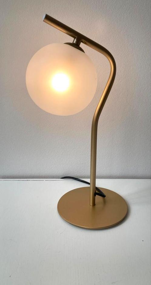 Hotel chique bollampje, Huis en Inrichting, Lampen | Tafellampen, Gebruikt, Minder dan 50 cm, Ophalen of Verzenden
