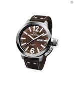 TW STEEL HORLOGE (nieuwstaat) 50 mm, Overige merken, Leer, Staal, Polshorloge