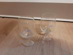 2 KLM glaasjes, Verzamelen, Glas en Borrelglaasjes, Ophalen of Verzenden, Borrel- of Shotglas