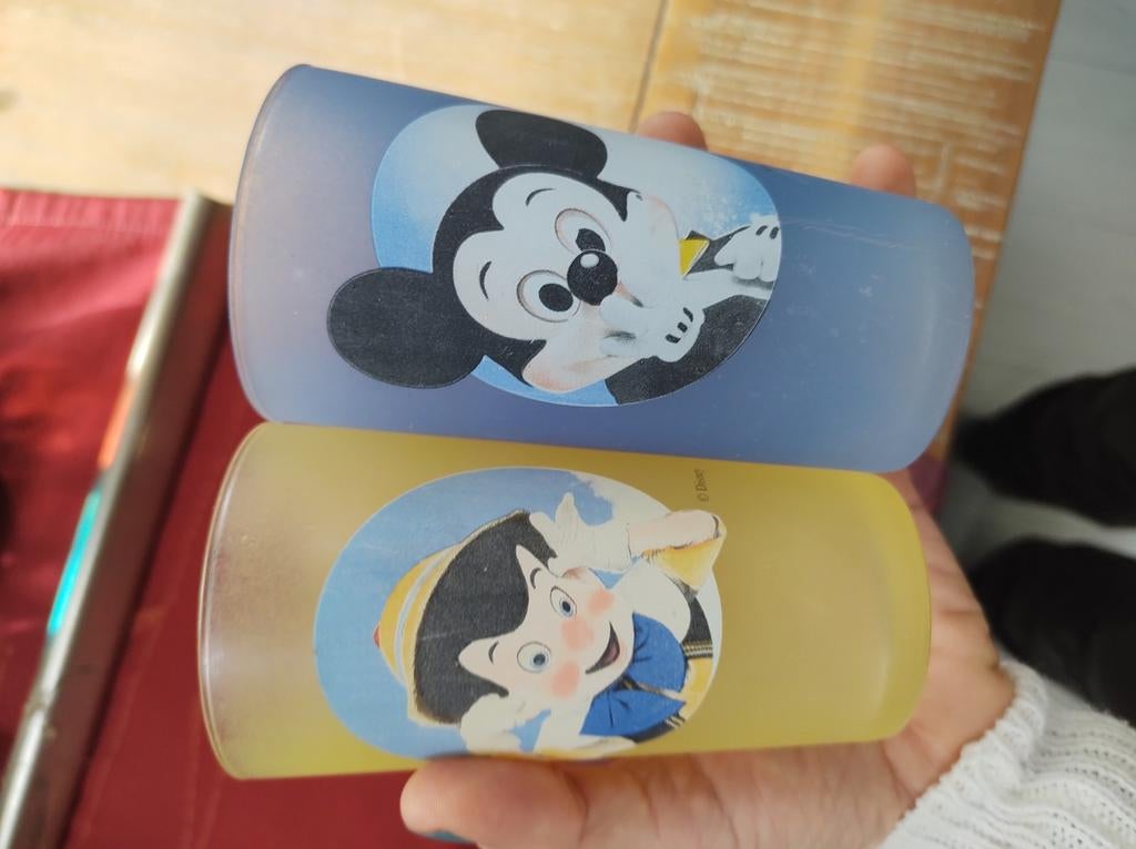 Drinkglaasjes kinderen, Ophalen