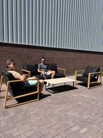 Lounge set. Showroom model 2026. ZGAN. Mega korting!, Ophalen, 5 zitplaatsen, Aluminium, Loungeset