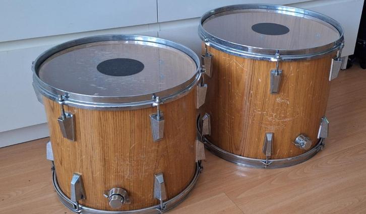drum trommel floortoms, Muziek en Instrumenten, Drumstellen en Slagwerk, Gebruikt, Overige merken, Ophalen of Verzenden