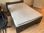 BEUK Bed 160x210, Huis en Inrichting, Ophalen, 210 cm, Tweepersoons, Grijs