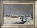Prachtig winterlandschap van Dirk Smorenberg, Antiek en Kunst, Ophalen