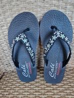 Slippers Skechers zwart dancing daisy - maat 37 - nieuw, Skechers, Zwart, Nieuw, Ophalen