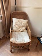 Rotan stoel in goede staat, Ophalen, Gebruikt, Bruin, Riet of Rotan