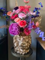 Echt een plaatje Zijden bloemen in Leeuwenkop Sale 110,00, Ophalen of Verzenden, Nieuw
