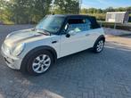 Mini 1.6 16V Cooper Cabrio 2006 Wit, Auto's, Mini, Voorwielaandrijving, Zwart, 4 cilinders, Cabriolet
