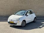 Fiat 500C 1.2 Lounge (NIEUWE RIEM, AIRCO, PARKEERSENSOREN, S, Voorwielaandrijving, 4 cilinders, Cabriolet, Leder en Stof