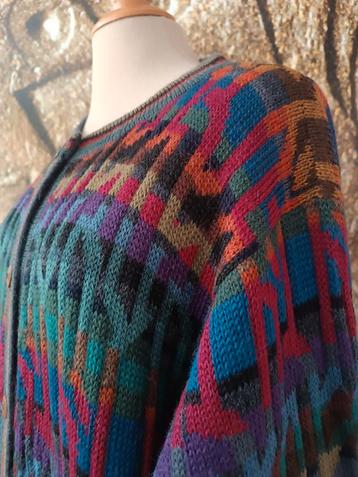 💖Prachtig 100% pure Alpaca wollen vest XXL beschikbaar voor biedingen
