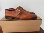 Santoni Single Monk Gespschoenen maat 6 (40 / 41), Gedragen, Ophalen of Verzenden, Bruin, Santoni