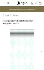 Origin behang nieuw, Ophalen of Verzenden, Minder dan 10 m²