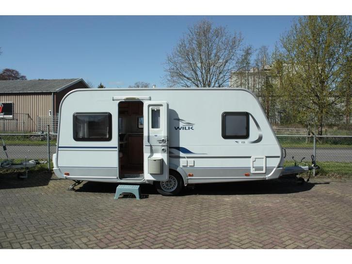 Wilk Vida 450 HTD, Caravans en Kamperen, Caravans, Bedrijf, tot en met 4, 1000 - 1250 kg, Rondzit, Wilk, Frans bed, Lengtebed