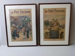 Oude Posters/Schilderijen. Le Petit Parisién.Prijs per/stuk, Ophalen of Verzenden