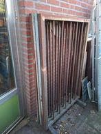 4 stuks oude poort, Ophalen of Verzenden, Gebruikt, IJzer, Tuinhek