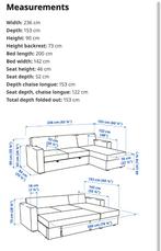 BÅRSLÖV 3-seat sofabed -, Huis en Inrichting, Ophalen, Eenpersoons, Zo goed als nieuw, 160 cm