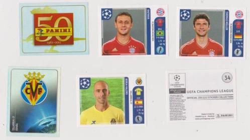 Panini stickers Champions League CL2011-2012, Verzamelen, Sportartikelen en Voetbal, Zo goed als nieuw, Poster, Plaatje of Sticker