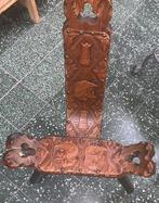 Antieke stoel van de Spaanse Tempeliers en massief hout, Ophalen of Verzenden