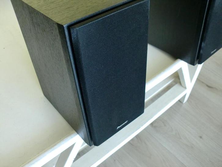 Pioneer 2 weg luidsprekers 100 watts S-HM72 te beluisteren., Audio, Tv en Foto, Luidsprekers, Zo goed als nieuw, Front, Rear of Stereo speakers