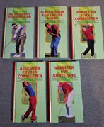 5 INSTRUCTIEBOEKEN - SPEEL BETER GOLF, Ophalen of Verzenden, Nieuw, Overige typen, Overige merken