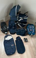 Joolz Geo 3-in-1 navy blue (blauw) Maxicoisi 360 + base, Ophalen, Zo goed als nieuw, Overige merken, Verstelbare duwstang