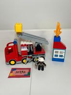LEGO Duplo Brandweertruck 10592 - Compleet, Ophalen of Verzenden, Gebruikt, Complete set, Duplo