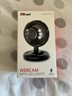 Trust webcam with led lights, Computers en Software, Webcams, Nieuw, Ophalen of Verzenden