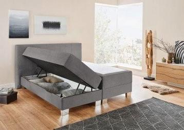 Boxspring met topper opbergruimte en gratis montage premium