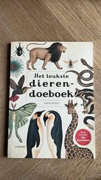 Katie Scott - Het leukste dierendoeboek, Boeken, Ophalen of Verzenden, Nieuw, Katie Scott