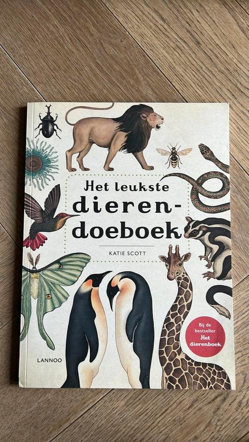 Katie Scott - Het leukste dierendoeboek, Boeken, Kinderboeken | Jeugd | onder 10 jaar, Nieuw, Ophalen of Verzenden