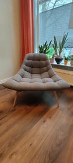 Fauteuil van MADE grijs, Ophalen, 75 tot 100 cm, Zo goed als nieuw, Stof