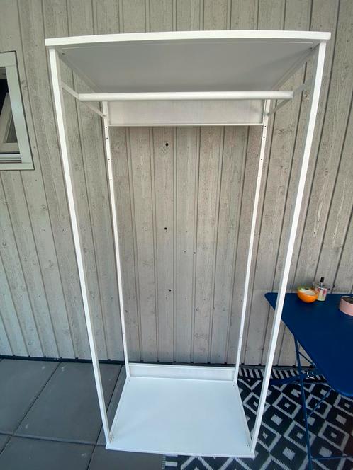 IKEA PLATSA open hangkast – wit – 80x40x180 cm, Huis en Inrichting, Kasten | Kledingkasten, Zo goed als nieuw, 150 tot 200 cm