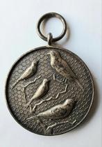 Medaille TT Herpen 1954 vogels, Ophalen of Verzenden, Overige materialen