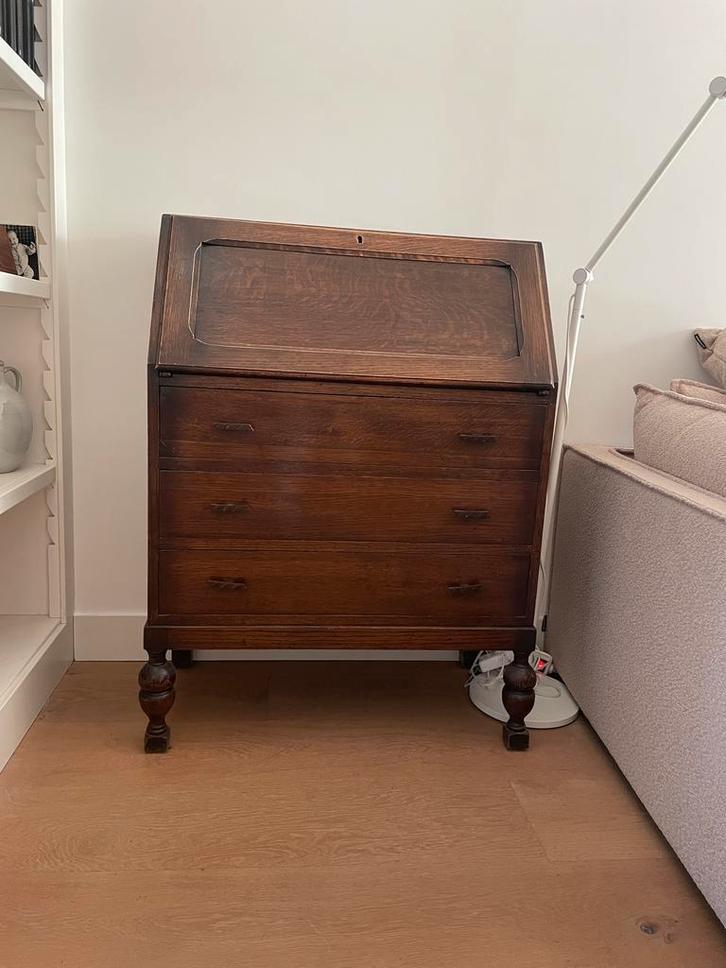 Antiek secretaire, Huis en Inrichting, Kasten | Secretaires, Gebruikt, Ophalen