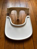 Stokke Tripp Trapp Eetblad en deel babyset- Wit, Ophalen, Zo goed als nieuw, Meegroeistoel, Afneembaar eetblad