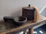 Pot en lepel, Huis en Inrichting, Ophalen of Verzenden, Zo goed als nieuw, Hout