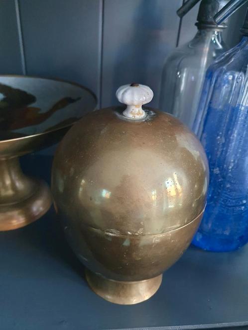 Prachtige antieke Franse 19de eeuwse koperen eierenkoker €39, Antiek en Kunst, Antiek | Koper en Brons, Koper, Ophalen of Verzenden
